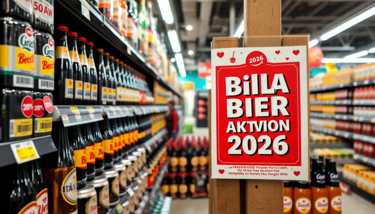 Billa Bier Aktion 2026: Angebote, Rabattpickerl & Flugblatt